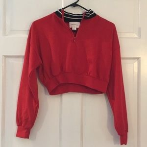 Mandee’s Cropped Sweatshirt